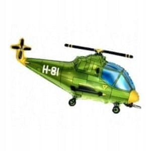 Grabo Folija balon Helikopter zelen 98x55, 1 kos.