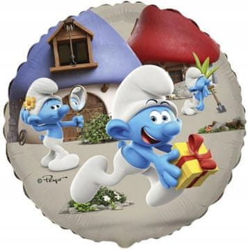 GoDan SMURFS folija balon pravljica licenca dekoracija za rojstni dan 45 cm