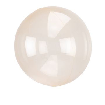 Amscan Folija balon Krogla prozorno oranžen 1 kos.