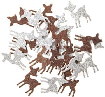 DP Craft Papirnati krožniki z belim zlatim robom, obhajilo, krst, rojstni dan, 18 cm, 6 kosov