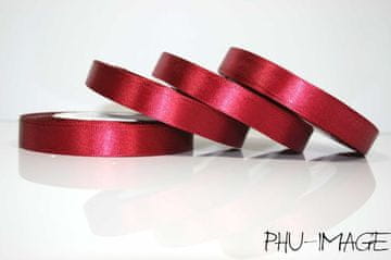 Saten trak 12 mm bordo