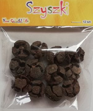 Aliga Naravni mini okrasni božični stožci 2-3 cm 12 kosov.