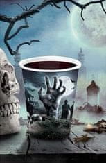 Fiestas Guirca Papirnati lončki CEMETERY Dead Man Zombie Halloween Birthday 240ml 6 kosov.