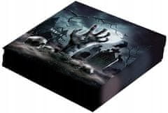 Fiestas Guirca Papirnati prtički CEMETERY Dead Man Zombie Halloween Birthday 33x33cm 20 kosov