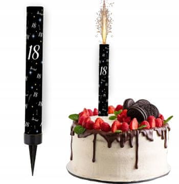 Torta fontana BEL NAPIS 18. rojstni dan 1 kos.