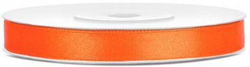 Saten trak 6 mm, oranžen