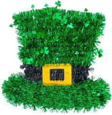 Widmann ZELENI KLOBUK Deteljica za praznike za dan svetega Patrika 29x30cm