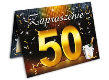 Vabilo za 50. rojstni dan, 1 kos.