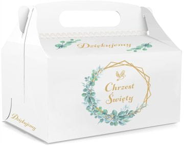 Škatla za torto Škatle za torte SVETI KRST Krst Zahvala gostom