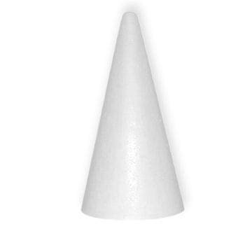 Stiroporni stožec, višina 11 cm, 1 kos.