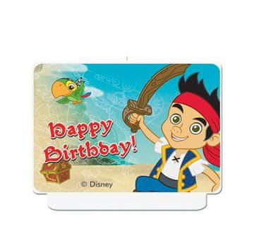 Disney Sveča HB Jake in pirati 1 kos.