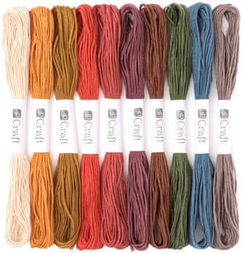 Komplet niti za mulino MULINA Yarn Mix Vintage 8m 10 kosov.