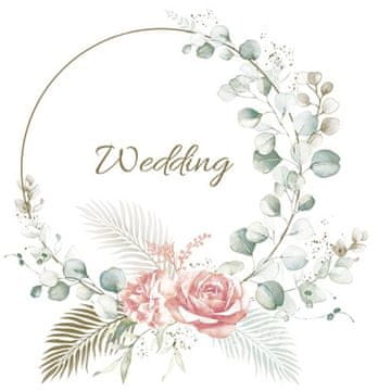 shumee Poročni boho evkaliptusovi prtički 33x33cm 20 kosov