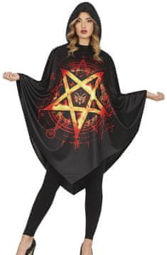 Guirca Kostum SATAN, obleka, pončo, ogrinjalo, noč čarovnic
