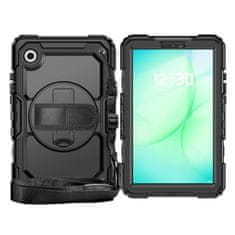 Tech-protect Solid ovitek za Samsung Galaxy Tab A9 / A11 8.7'', črna