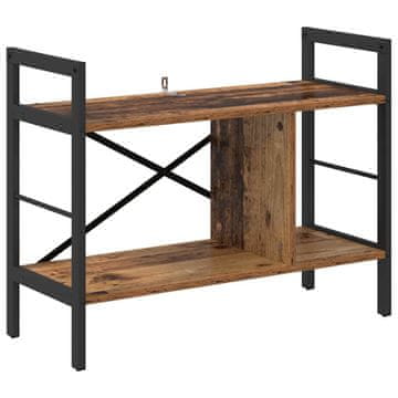 Vidaxl Knjižna polica Star les 75 x 30 x 58,5 cm Konstruiran les