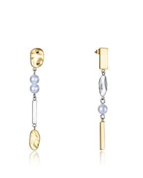 Viceroy Elegantni viseči uhani iz sintetičnih biserov 75372E01019