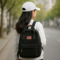 CoZy Športni nahrbtnik Velvet - Črni
