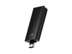 Cudy WU6500 USB brezžični adapter, BE6500, Tri-Band Wi-Fi7, USB 3.0
