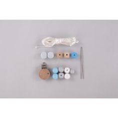 Rayher.	 Ustvarjalni set: Držalo za dudo, sv.modro, 15-delni