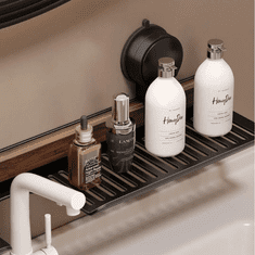 Smania Stensko stojalo nad pipo s priseskom TapRack | Organizator za kopalnico | Kopalniška polica