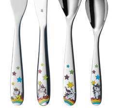 WMF 4-delni otroški jedilni set, motiv samorog (1286056040)