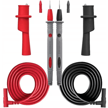 Cabletech Merilni kabli HQ za merilnike dolgi - zaprti + krokodilčki