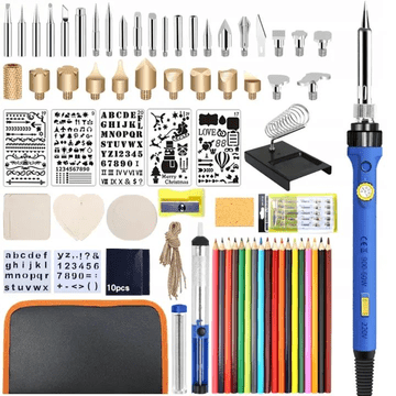 KEDO Komplet za pirografijo in spajkanje 60W