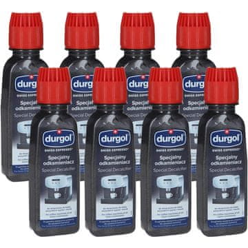 shumee 8x odstranjevalec vodnega kamna za švicarske espresso aparate Durgol 125 ml