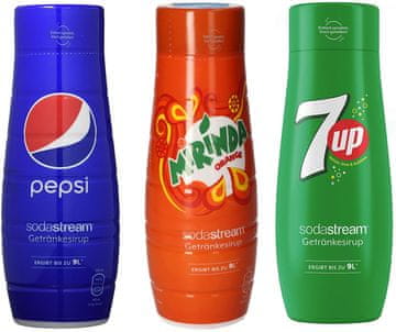 shumee SODASTREAM sirup 440 ml Pepsi Mirinda 7up