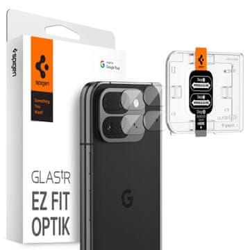 Spigen Glass tR EZ Fit Optik 2 Pack, crystal clear - Google Pixel 9 Pro Fold