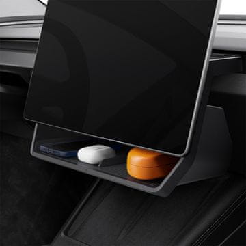 Spigen Tesla Under Screen Storage Organizer, black - Tesla Model 3 2024