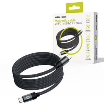 Mobile-origin Magnetic Patented Original Cable USB-C to USB-C 1m, black