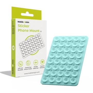 Mobile-origin Sticker Phone Mount O1, baby blue