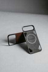 Nomad Magnetic Leather Back, black (Horween), Magsafe - iPhone 2025 Pro