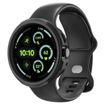 Spigen Liquid Air, matte black - Google Pixel Watch 4 41mm