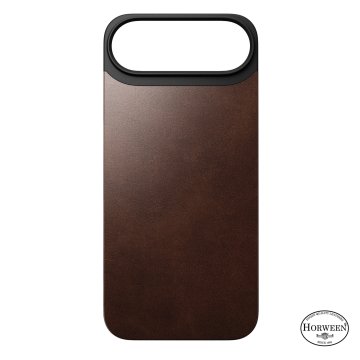 Nomad Magnetic Leather Back, rustic brown (Horween), Magsafe - iPhone 2025 Air