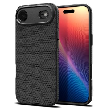 Spigen Liquid Air, matte black - iPhone 2025 Air