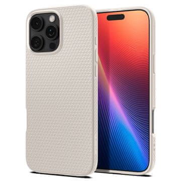 Spigen Liquid Air, natural titanium - iPhone 16 Pro Max