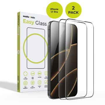 Mobile-origin EasyGlass iPhone 2025 Pro, 2 pack