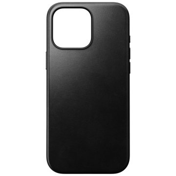 Nomad Modern Leather Case, black, iPhone 16 Pro Max | Horween