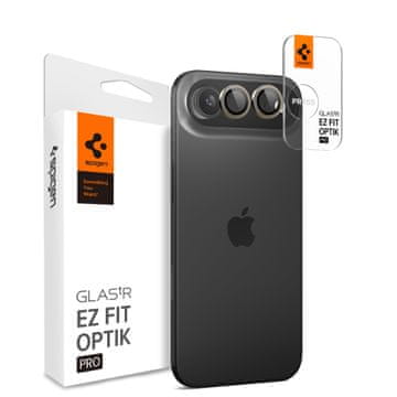 Spigen Glass tR EZ Fit Optik Pro 2 Pack, gold - iPhone 2025 Air