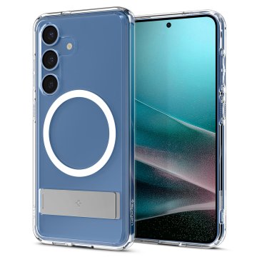 Spigen Ultra Hybrid S MagSafe, clear white - Samsung Galaxy S25