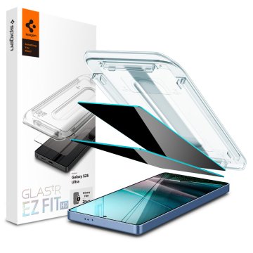 Spigen Glass tR EZ Fit HD (Privacy) 2 Pack - Samsung Galaxy S 2025 Ultra