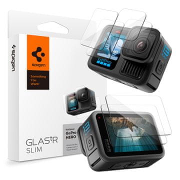 Spigen Glass tR SLIM Multi Pack FS/CL/BS 2 Pack - GoPro Hero 13