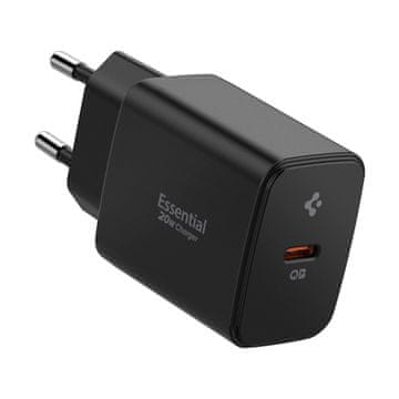 Spigen Essential 20W Wall Charger EE201EU, black