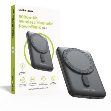 Mobile-origin Wireless Magnetic PowerBank 5000mAh PB10