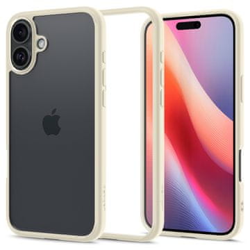 Spigen Ultra Hybrid, mute beige - iPhone 16 Plus