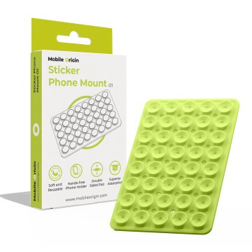 Mobile-origin Sticker Phone Mount O1, green