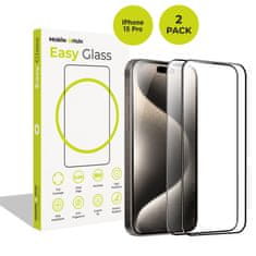 Mobile-origin EasyGlass iPhone 15 Pro, 2 pack
